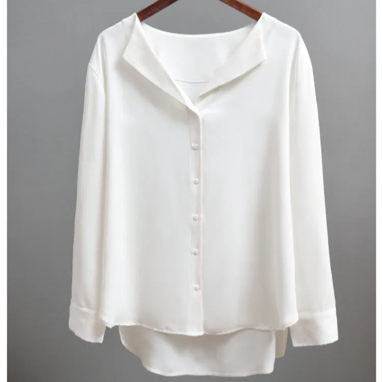 Lazy French Chiffon Shirt women