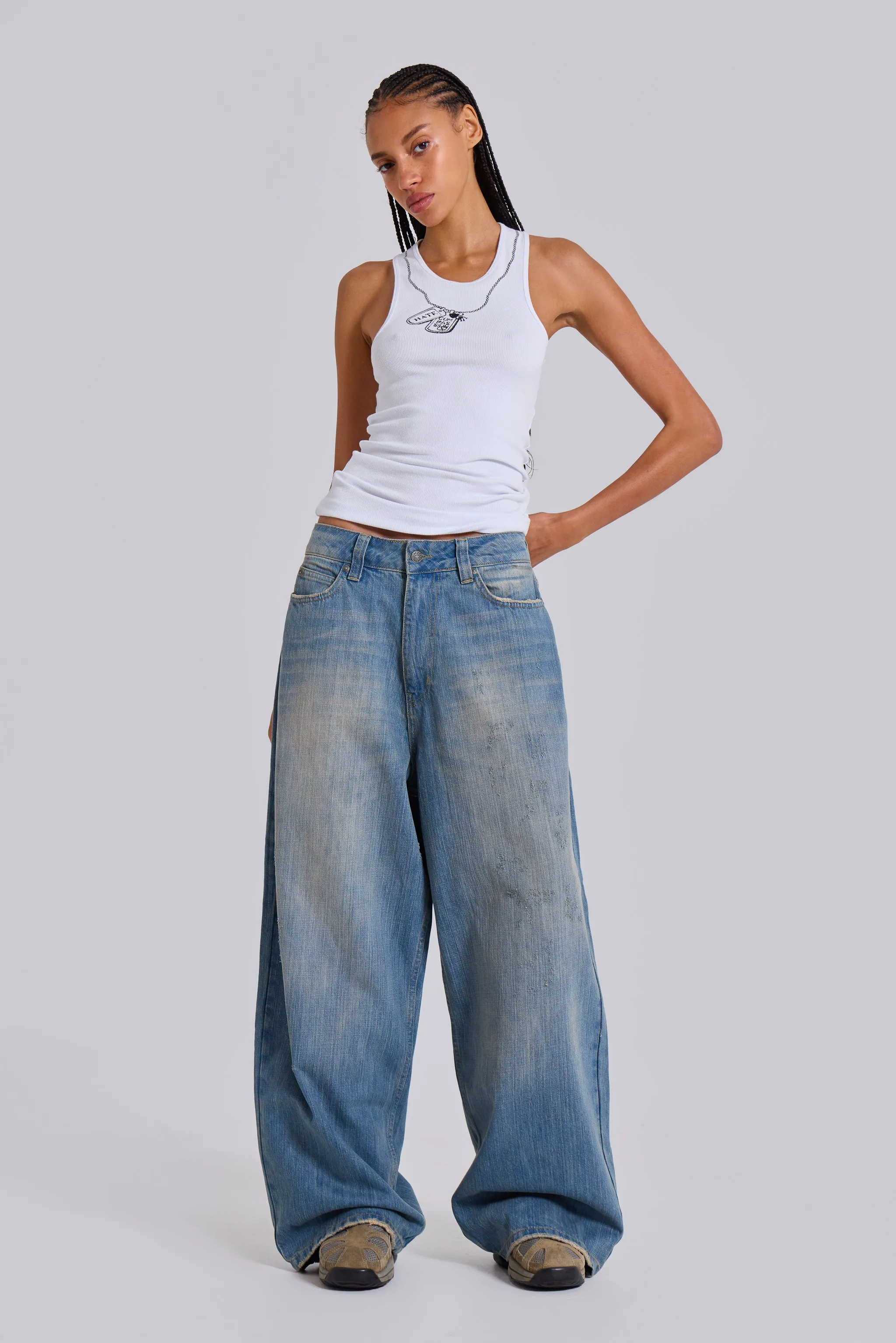 Light Wash Slub XL Colossus Jeans