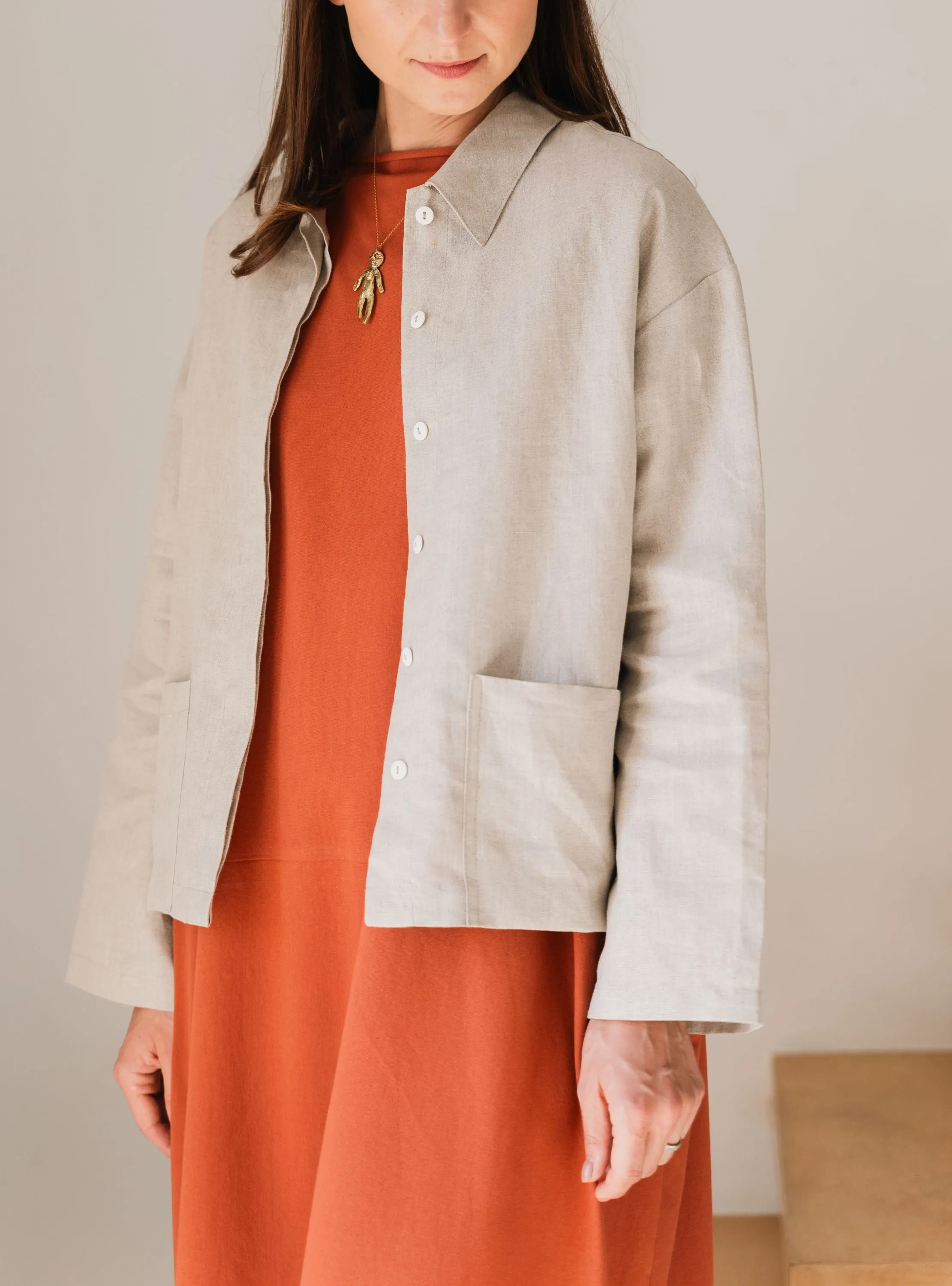 Linen SHIRT JACKET