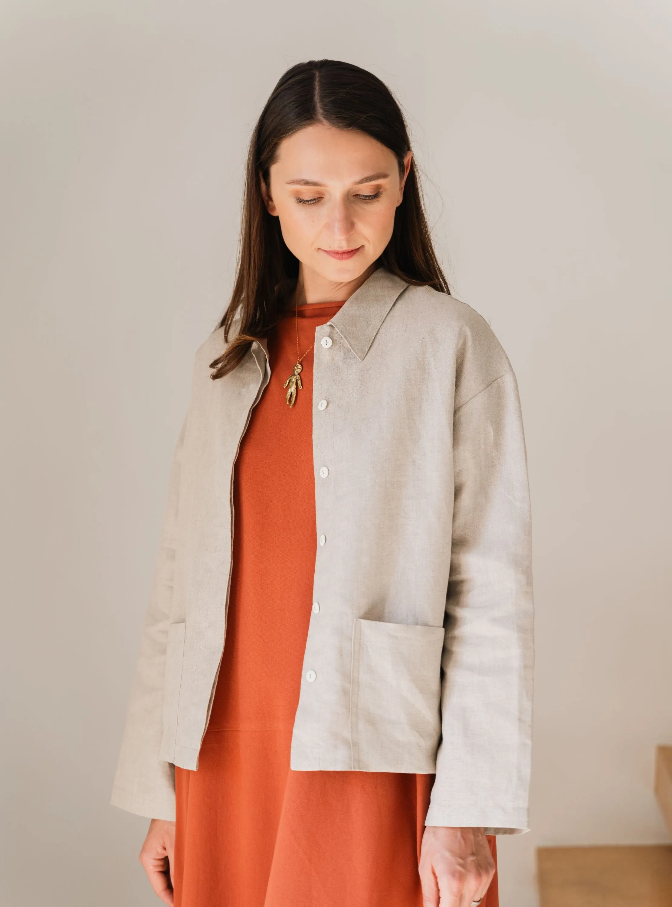 Linen SHIRT JACKET