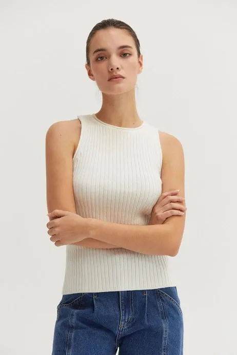 Lurex Rib Tank