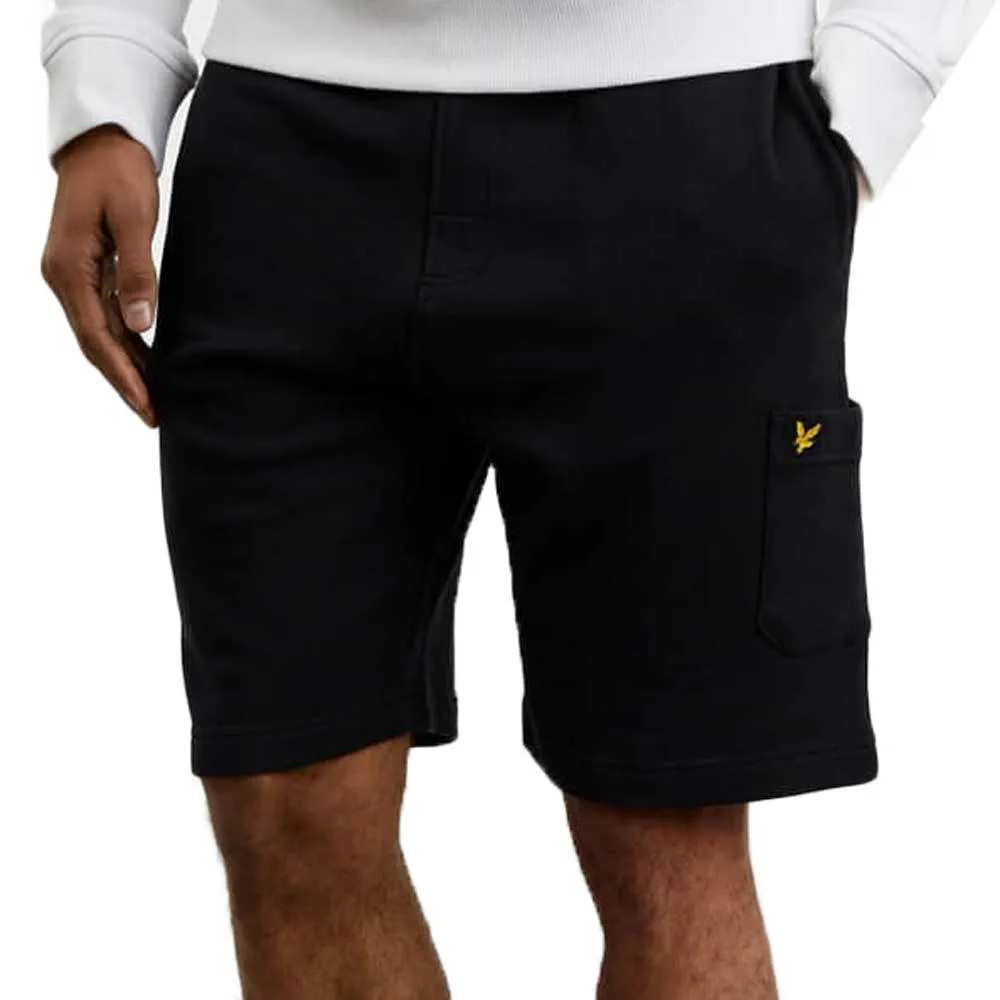 Lyle & Scott Men's Casuals Pocket Sweat Shorts - Black ML1018V