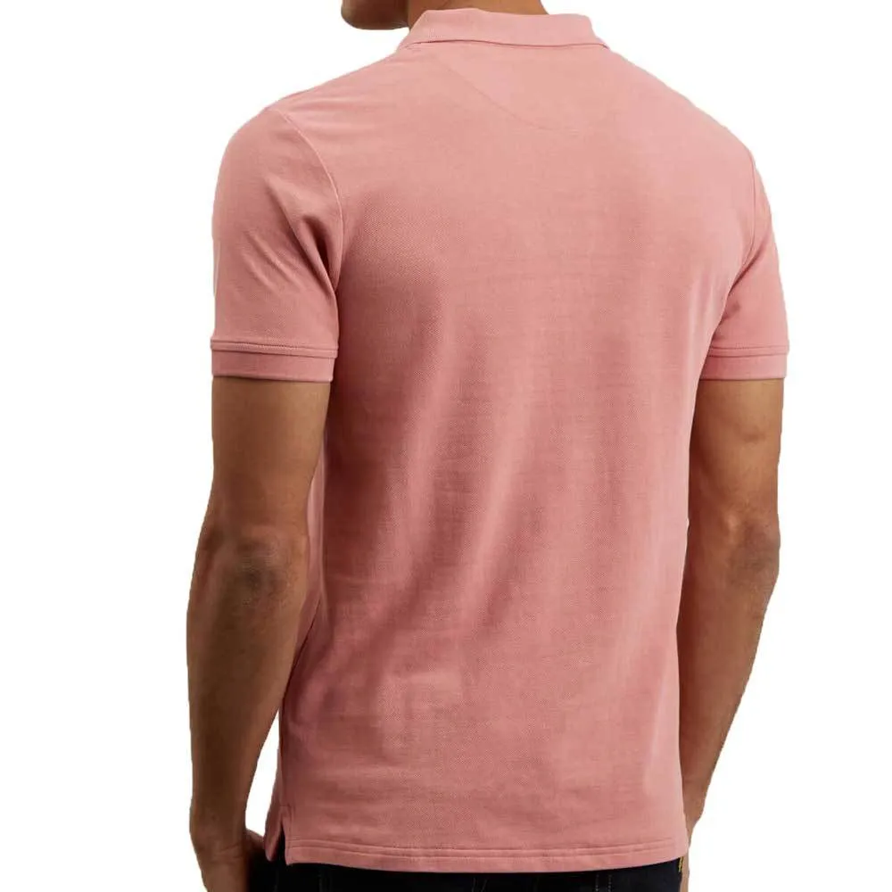 Lyle and Scott Plain Polo Shirt - Pink Shadow