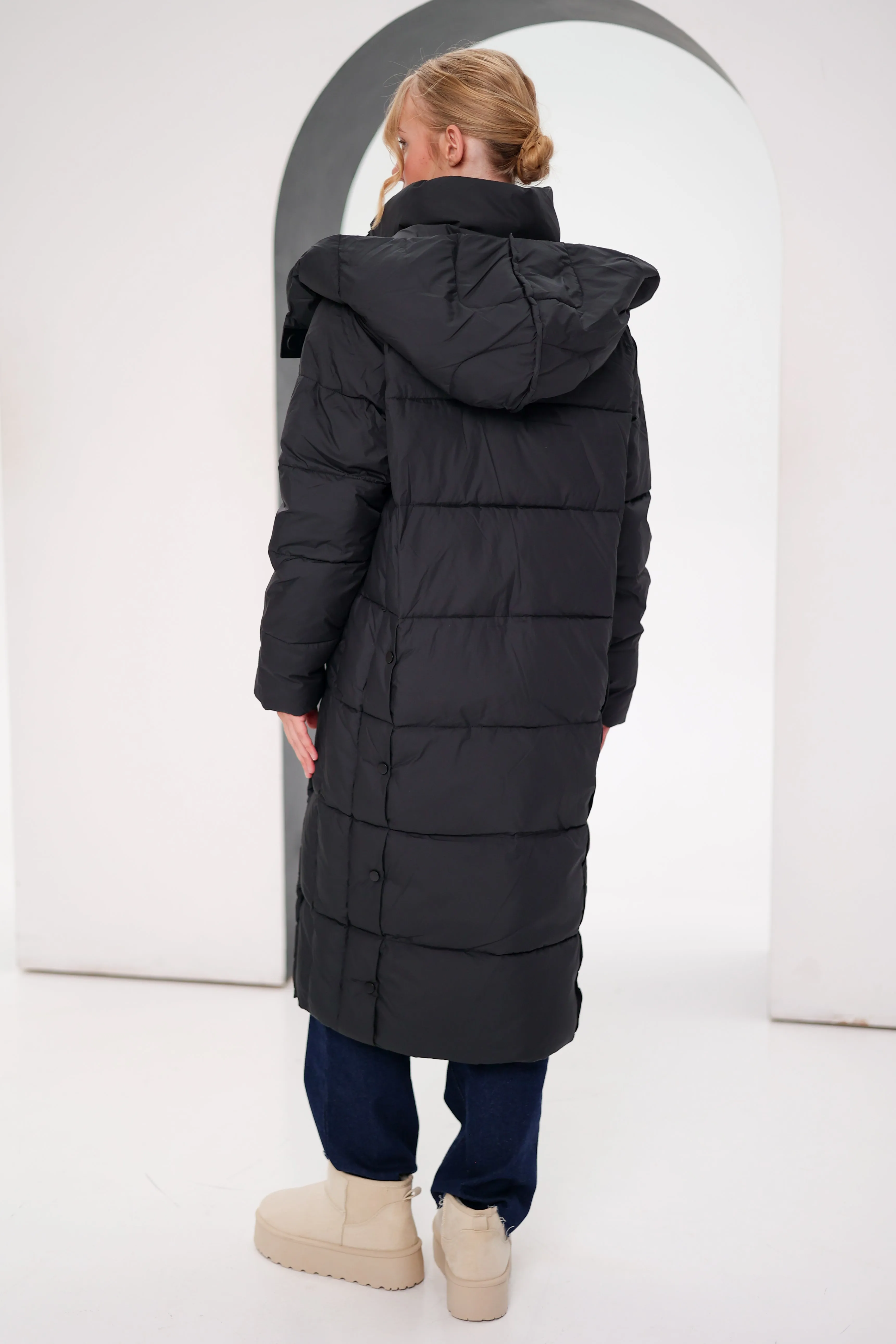 MagnaBio-Based Insulated Hooded Coat