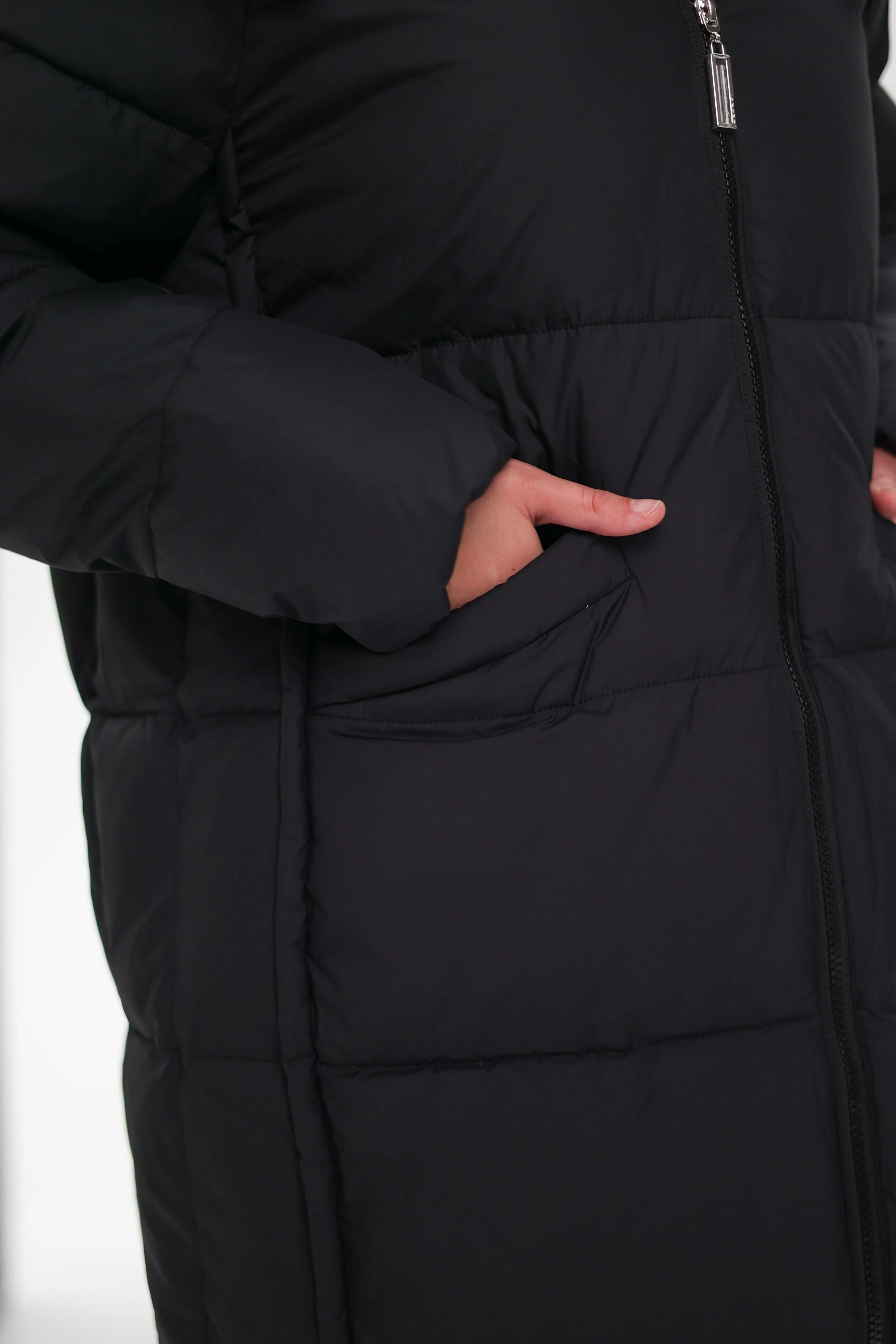 MagnaBio-Based Insulated Hooded Coat