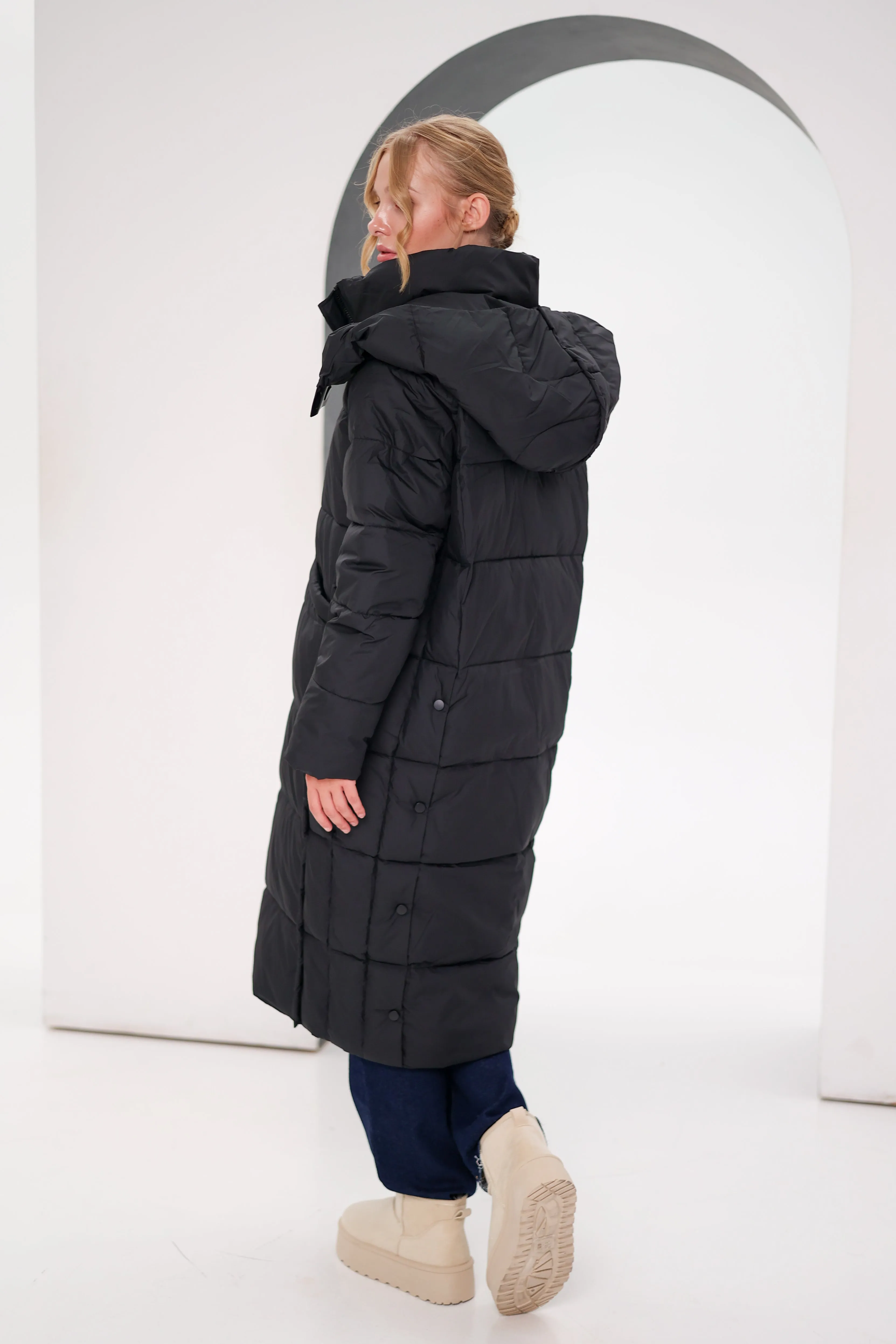 MagnaBio-Based Insulated Hooded Coat