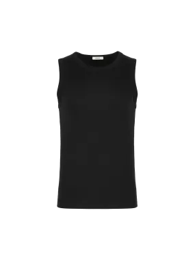 Men's 365 Lightweight Rib Tank Top—black