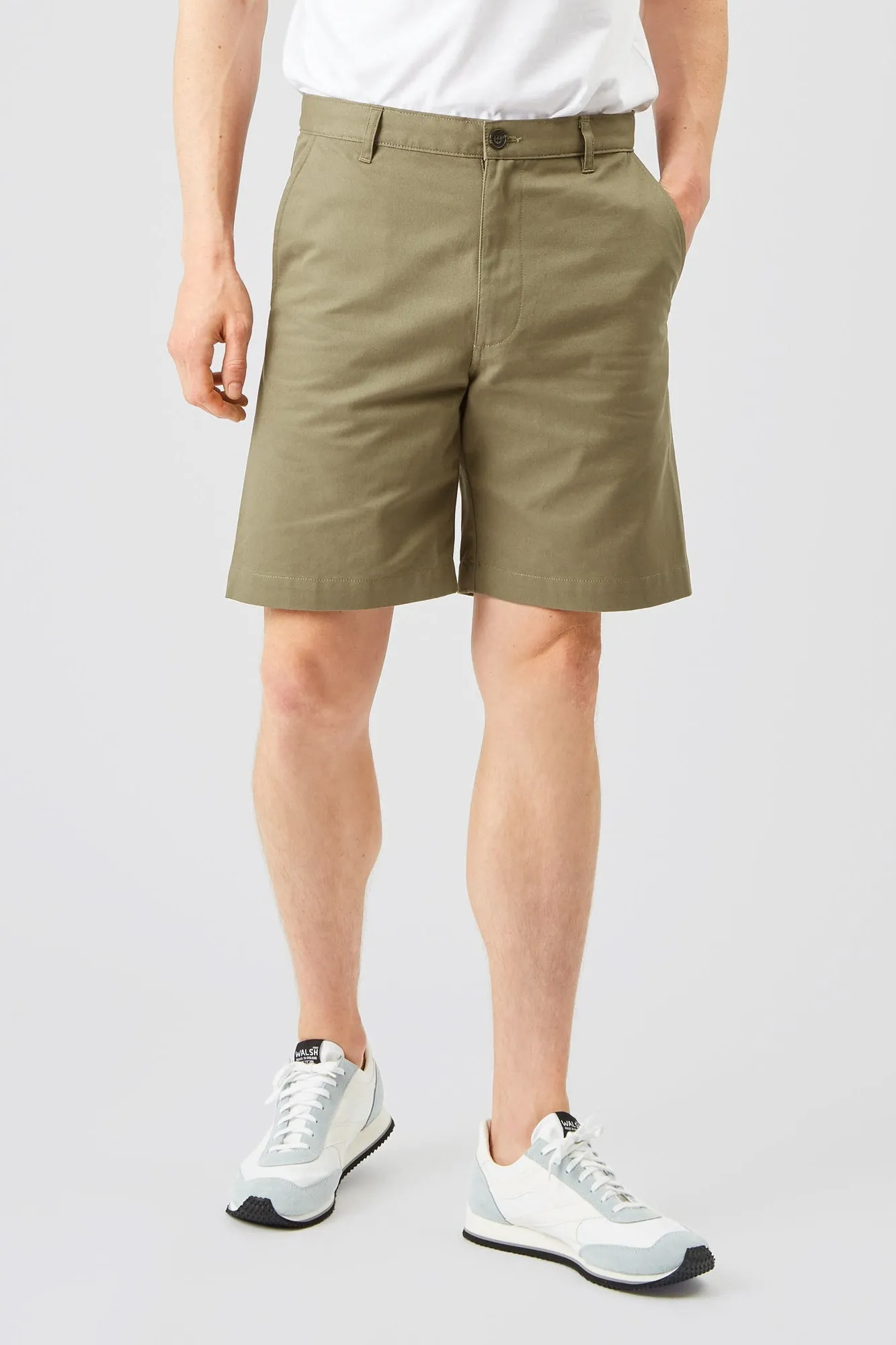 Men's Cotton Shorts - Classic - Khaki