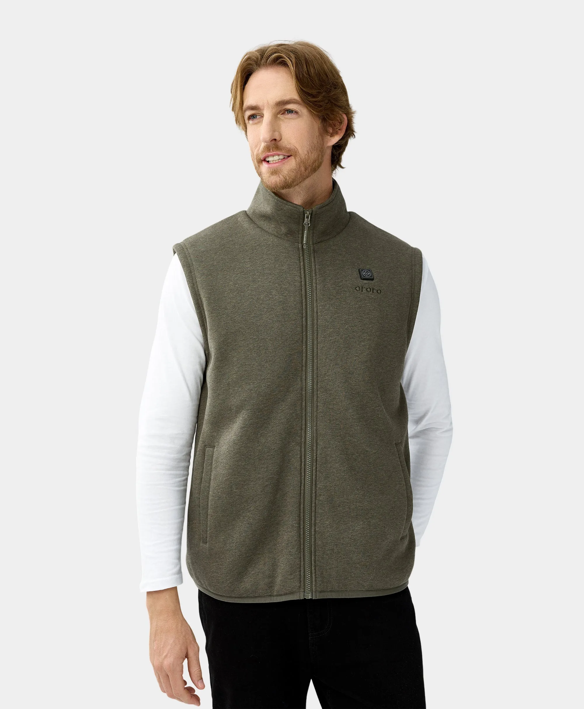 Men's Heated Fleece Vest (Apparel Only)