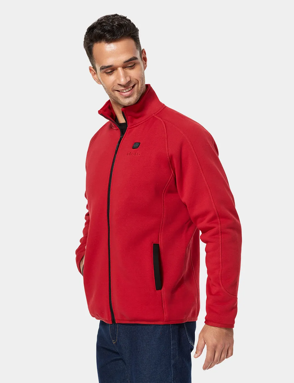 Men's Heated Full-Zip Fleece Jacket - Other Colours