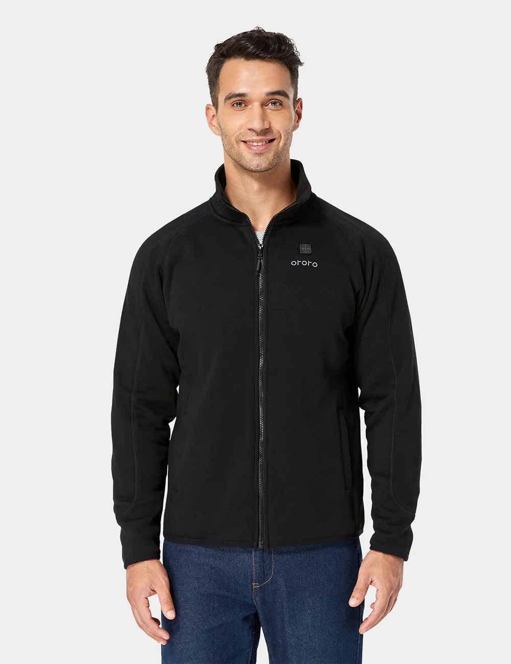 Men's Heated Full-Zip Fleece Jacket - Other Colours