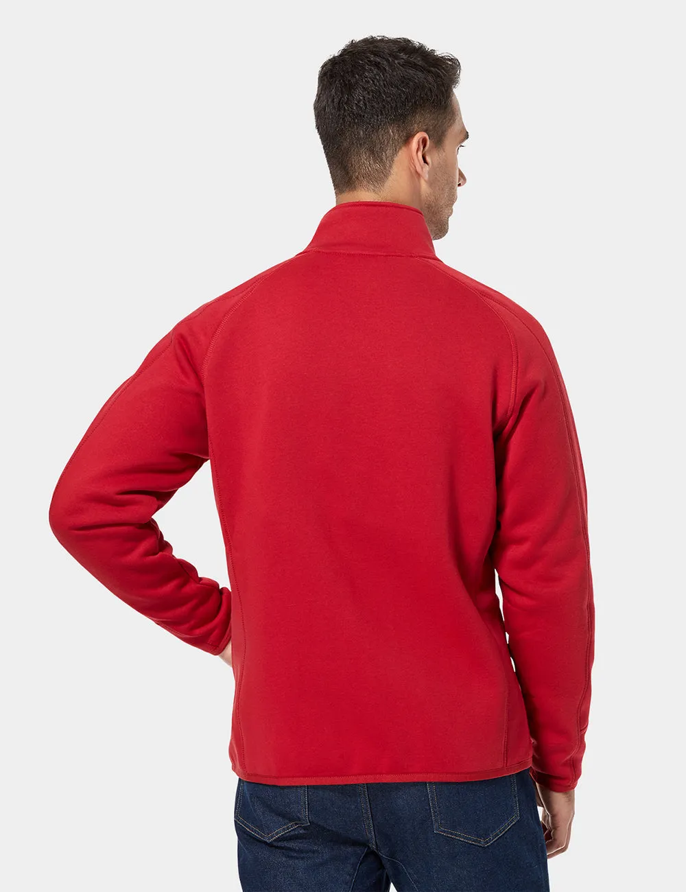 Men's Heated Full-Zip Fleece Jacket - Other Colours