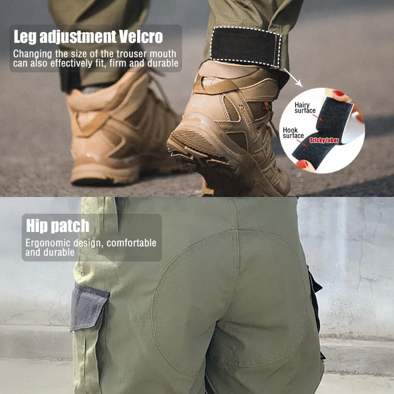 Men's Urban Cargo Pants Waterproof Ripstop Tactical Pants