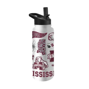 Mississippi State 34oz Native Quencher Bottle