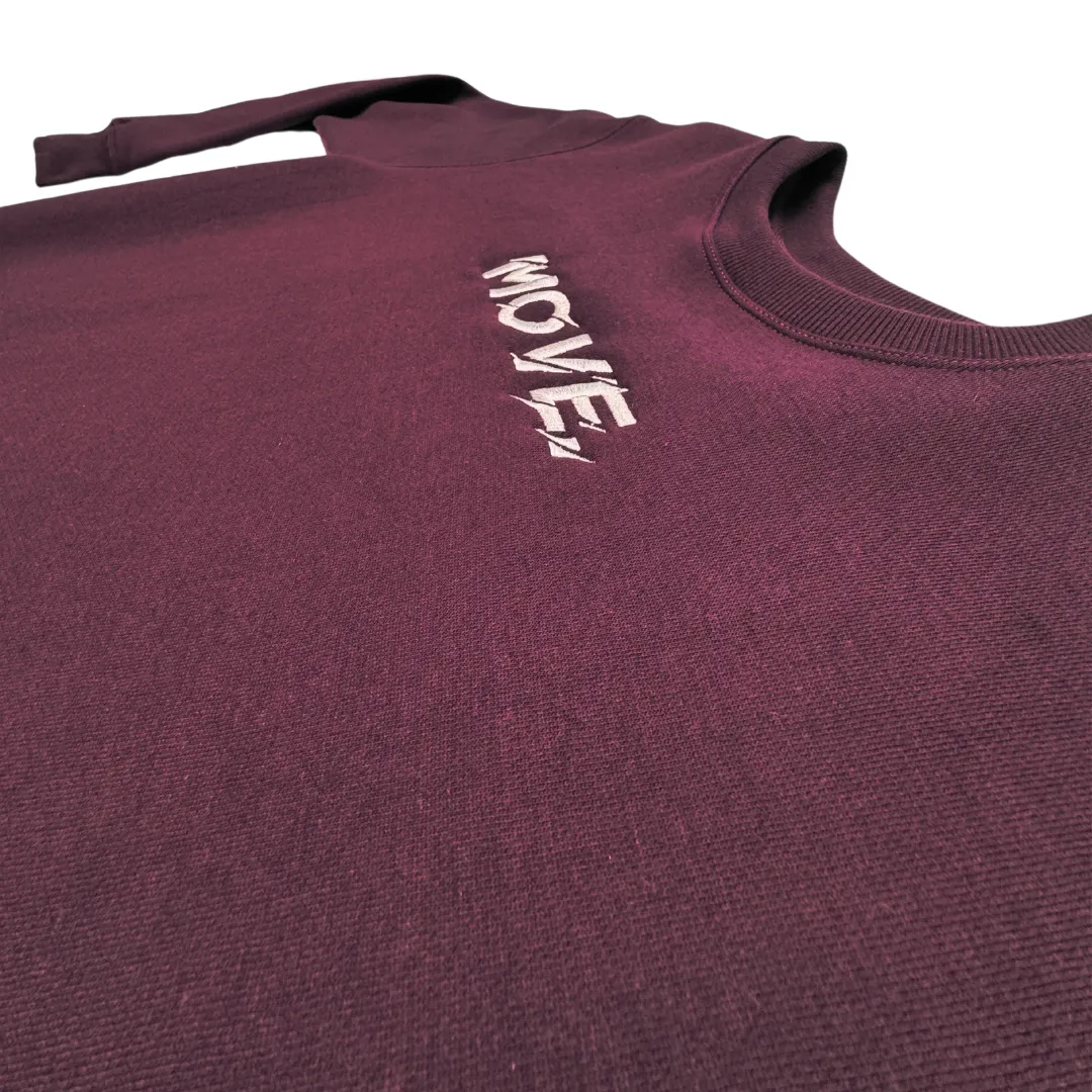 MOVE. Classic Sweatshirt - Maroon