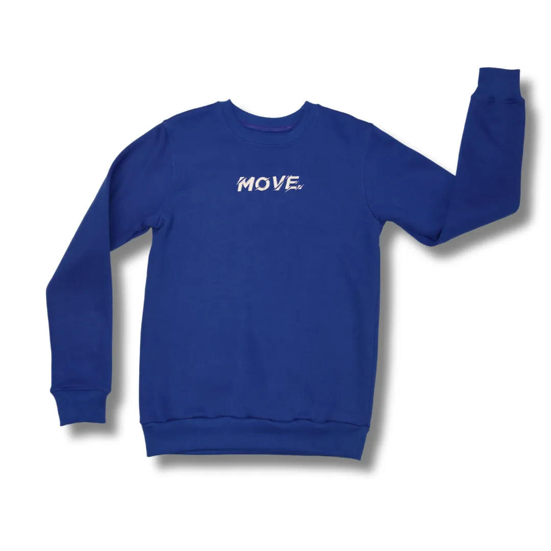 MOVE. Classic Sweatshirt - Royal Blue