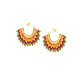 Nahua Maria Earrings - Cactus