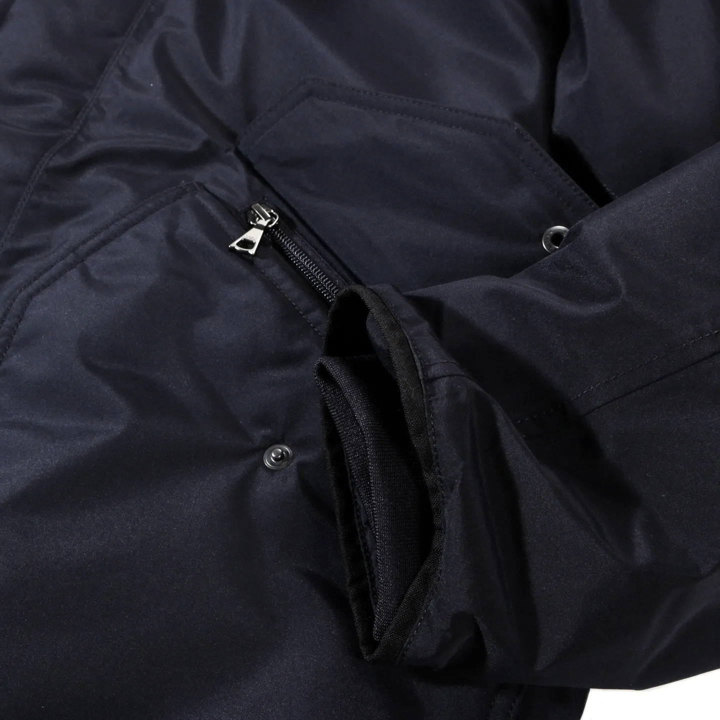 NANAMICA GORE-TEX DOWN COAT NAVY