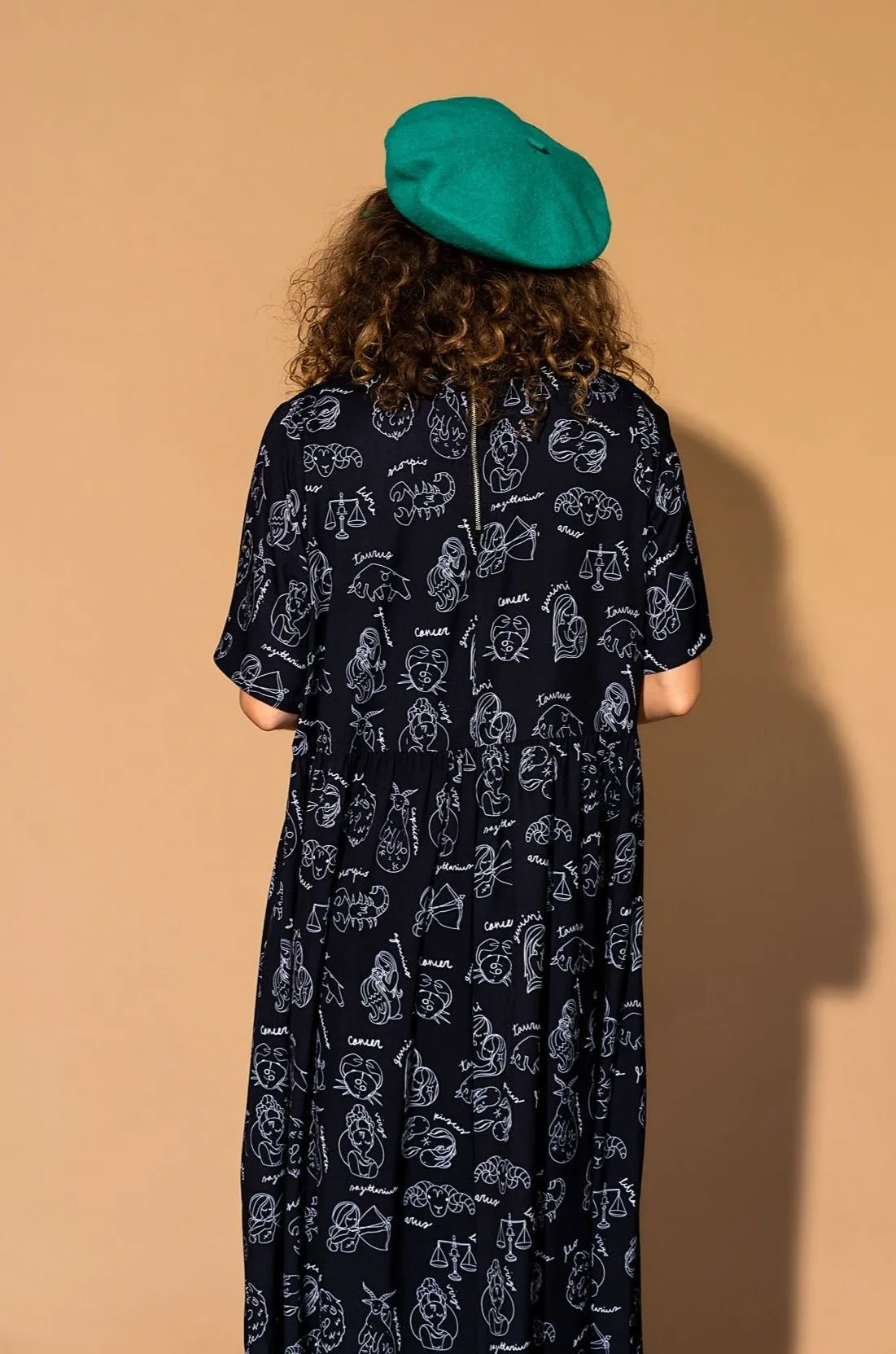 Never Too Much Oversized Dress in Zodiac Love