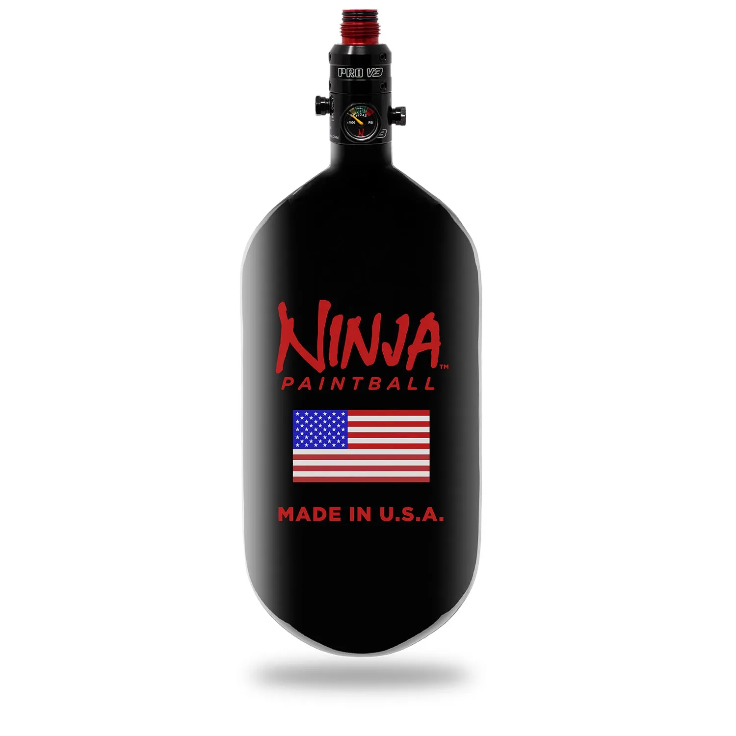 Ninja SL2 77ci 4500psi Hpa Bottle Black W/USA Logo