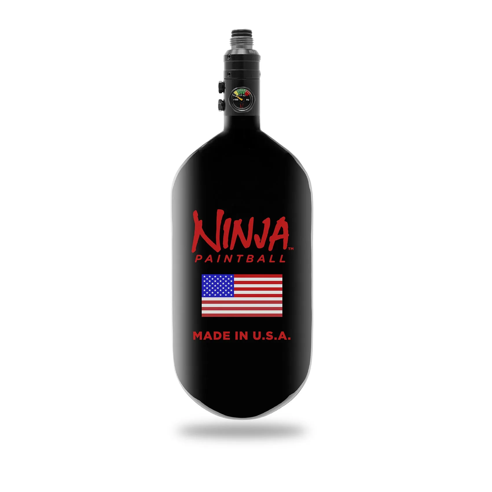 Ninja SL2 77ci 4500psi Hpa Bottle Black W/USA Logo