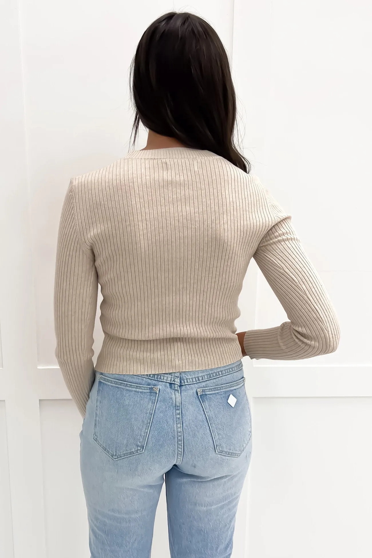 Nude Classic Knit Snow Marle