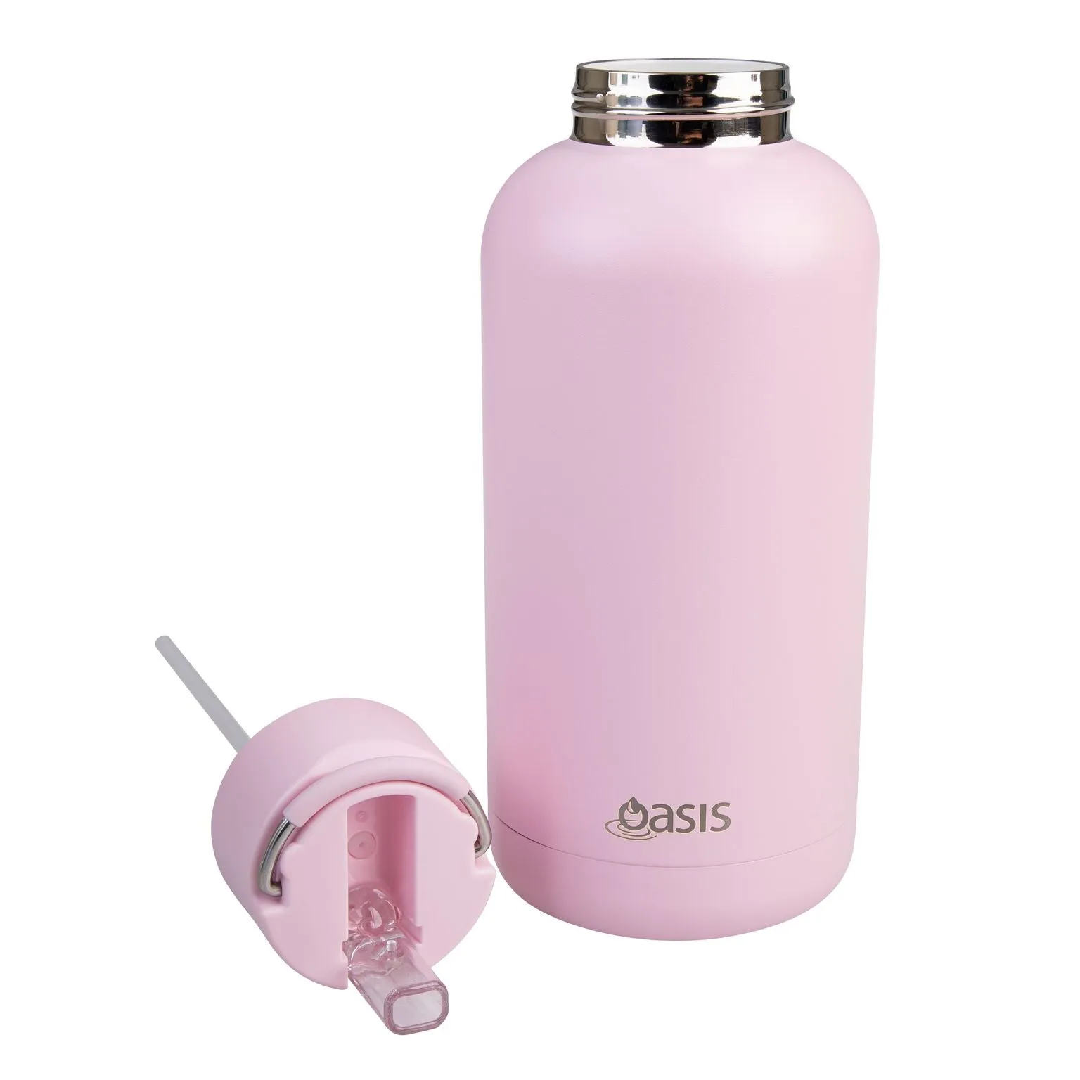 Oasis MODA Insulated Drink Bottle 1.5L - Pink Lemonade