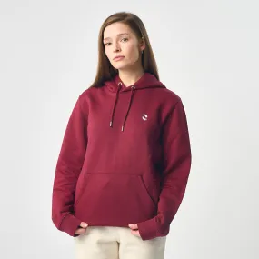 Omnitau Women's Prime Organic Cotton Hoodie - Burgundy