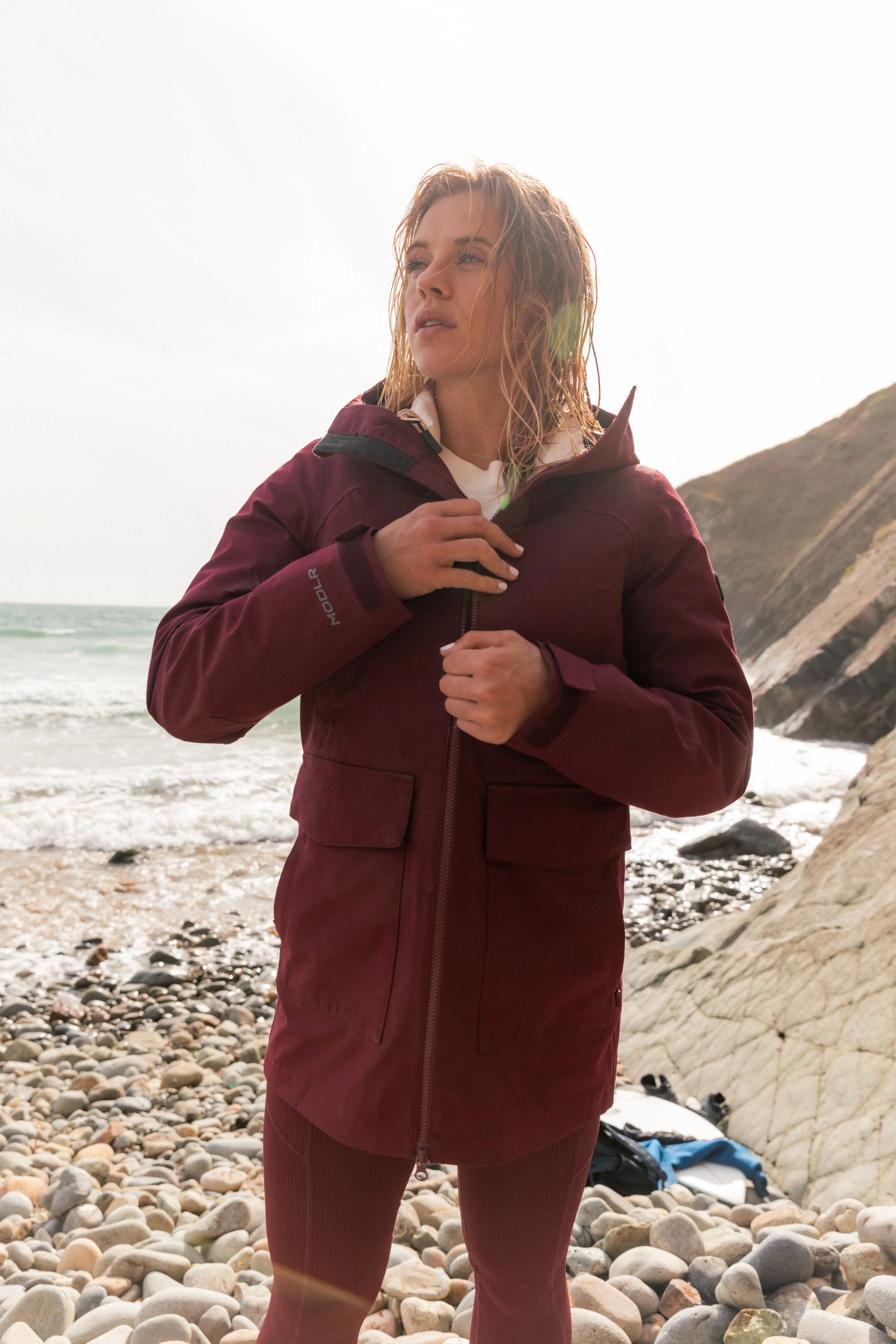 O'Neill TRVLR Series Journey Shell Parka | Windsor Wine