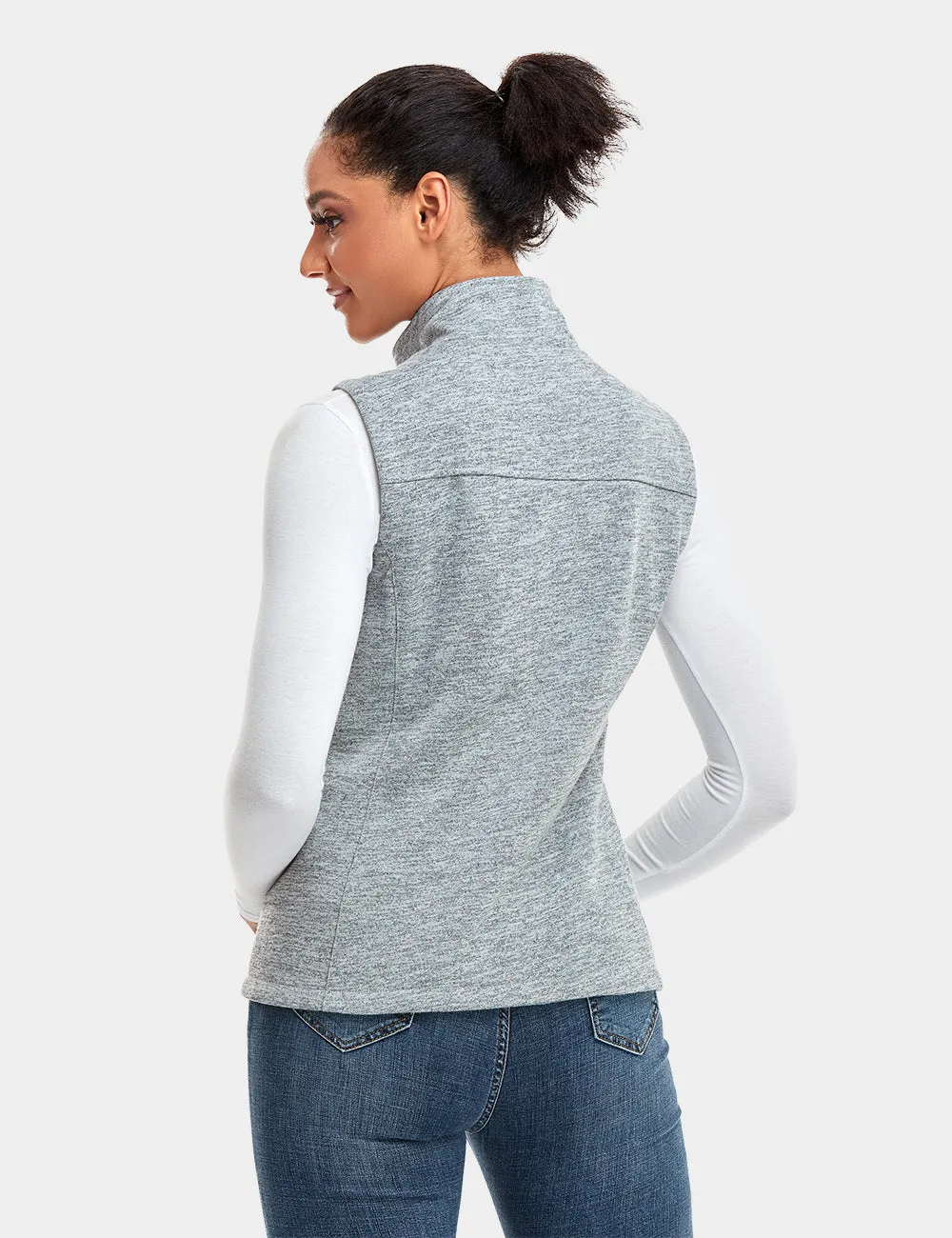 (Open-box) Women's Heated Fleece Vest