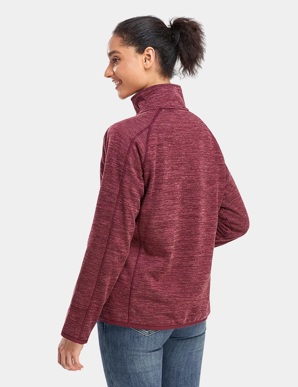 (Open-box) Women's Heated Full-Zip Fleece Jacket