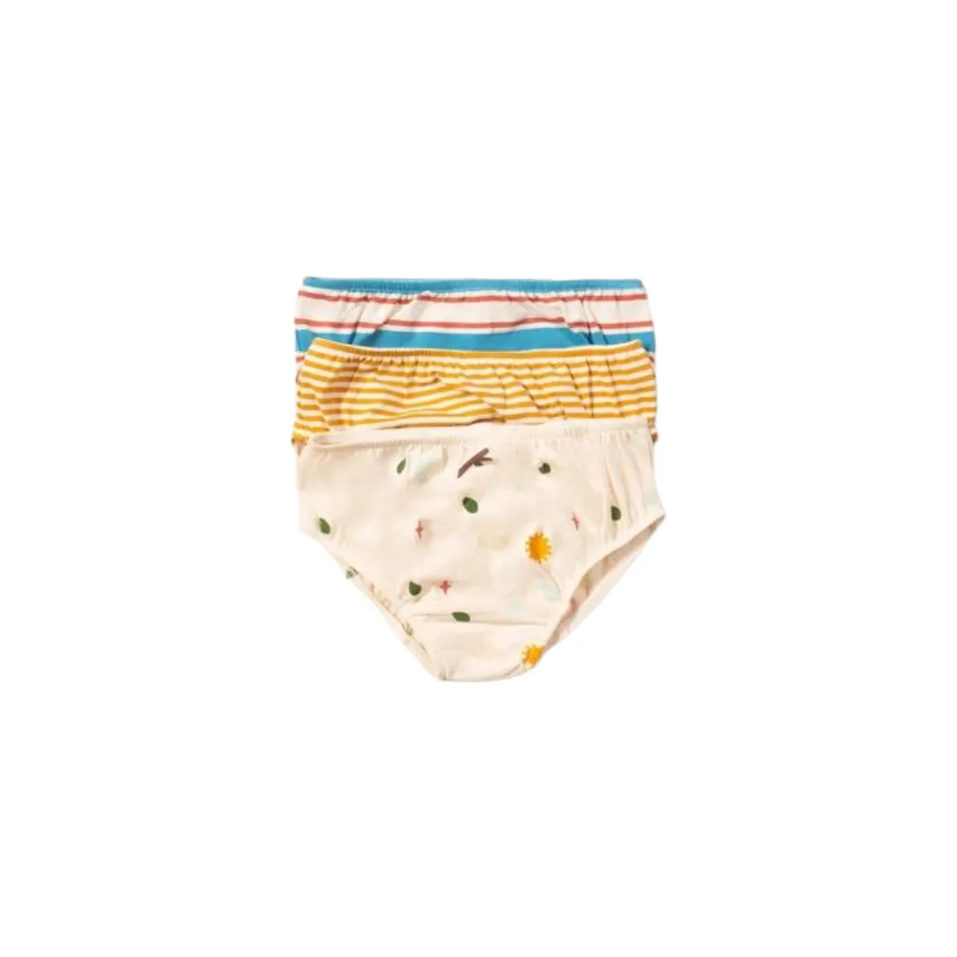 Organic Underwear 3 Pack Set - Adventure