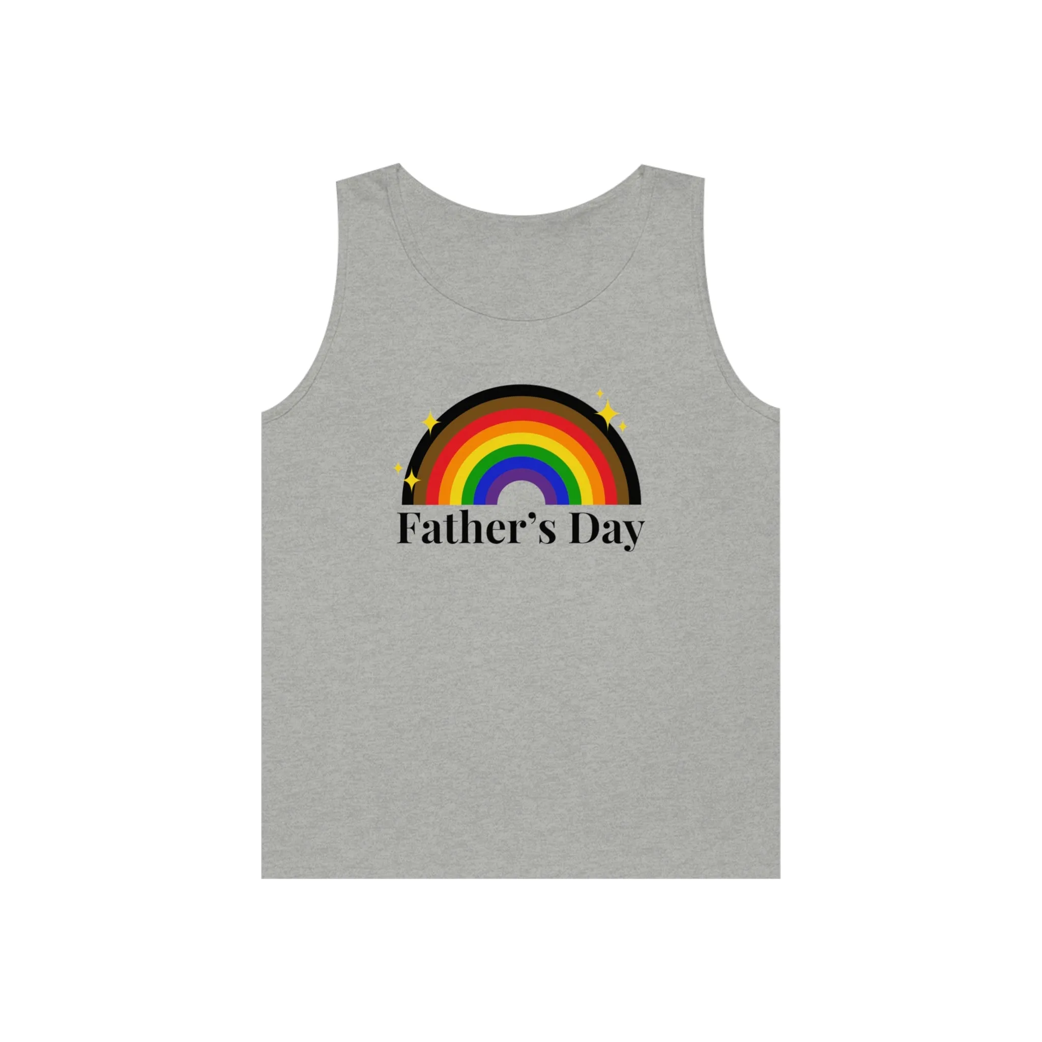 Philadelphia Pride Flag Heavy Cotton Tank Top Unisex Size - Father's Day