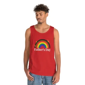 Philadelphia Pride Flag Heavy Cotton Tank Top Unisex Size - Father's Day