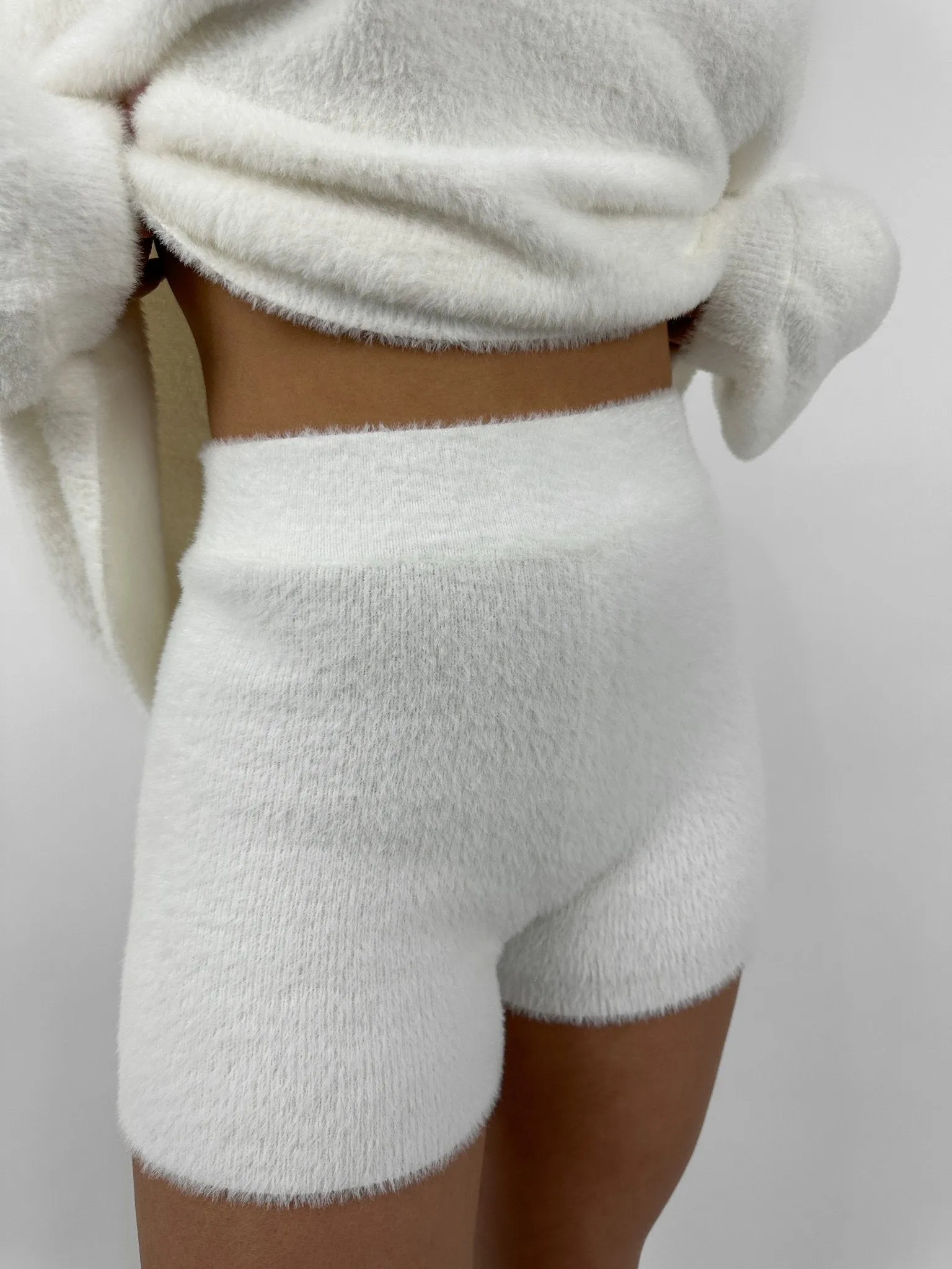 Plush Knit Brief Shorts