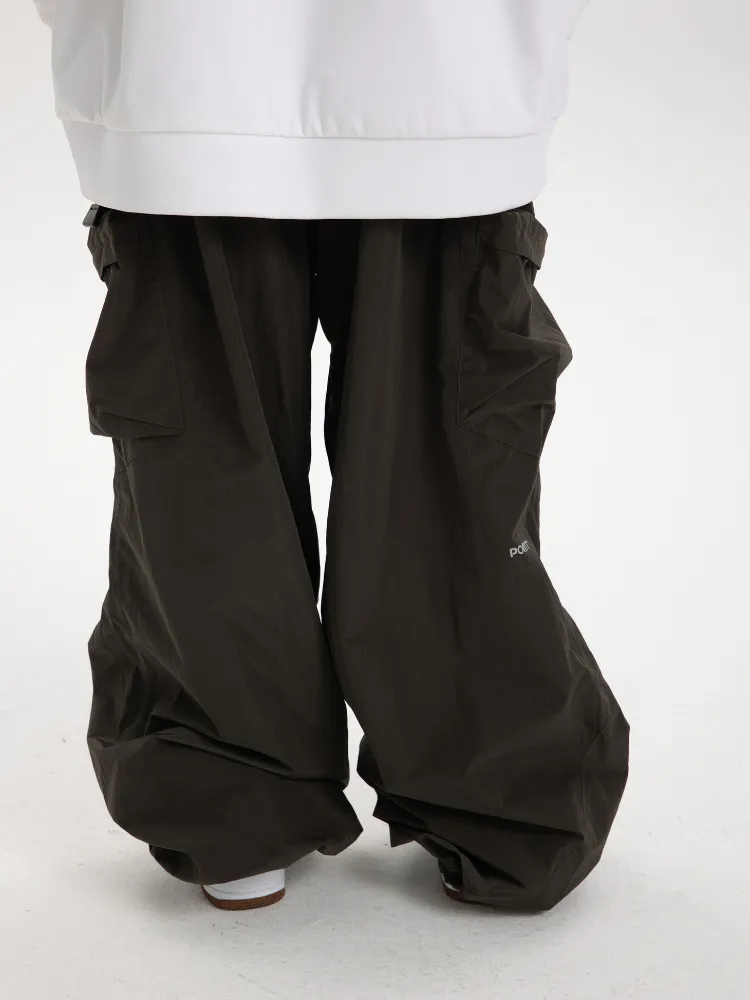 POMT CleanF Wrinkle Baggy Cargo Snow Pants - Women's