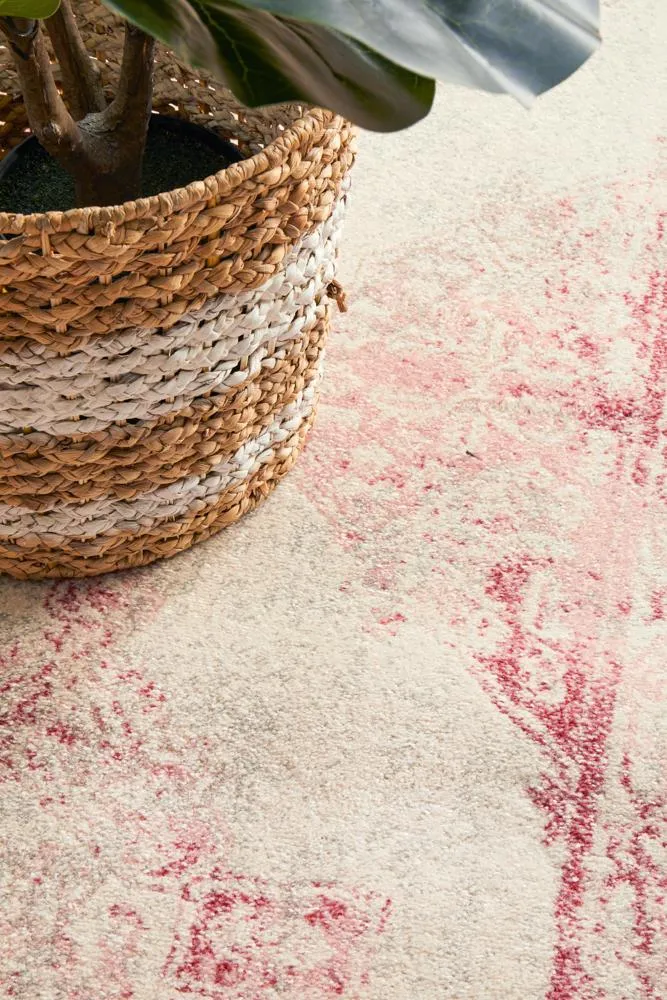 Prominade Rose Runner Rug