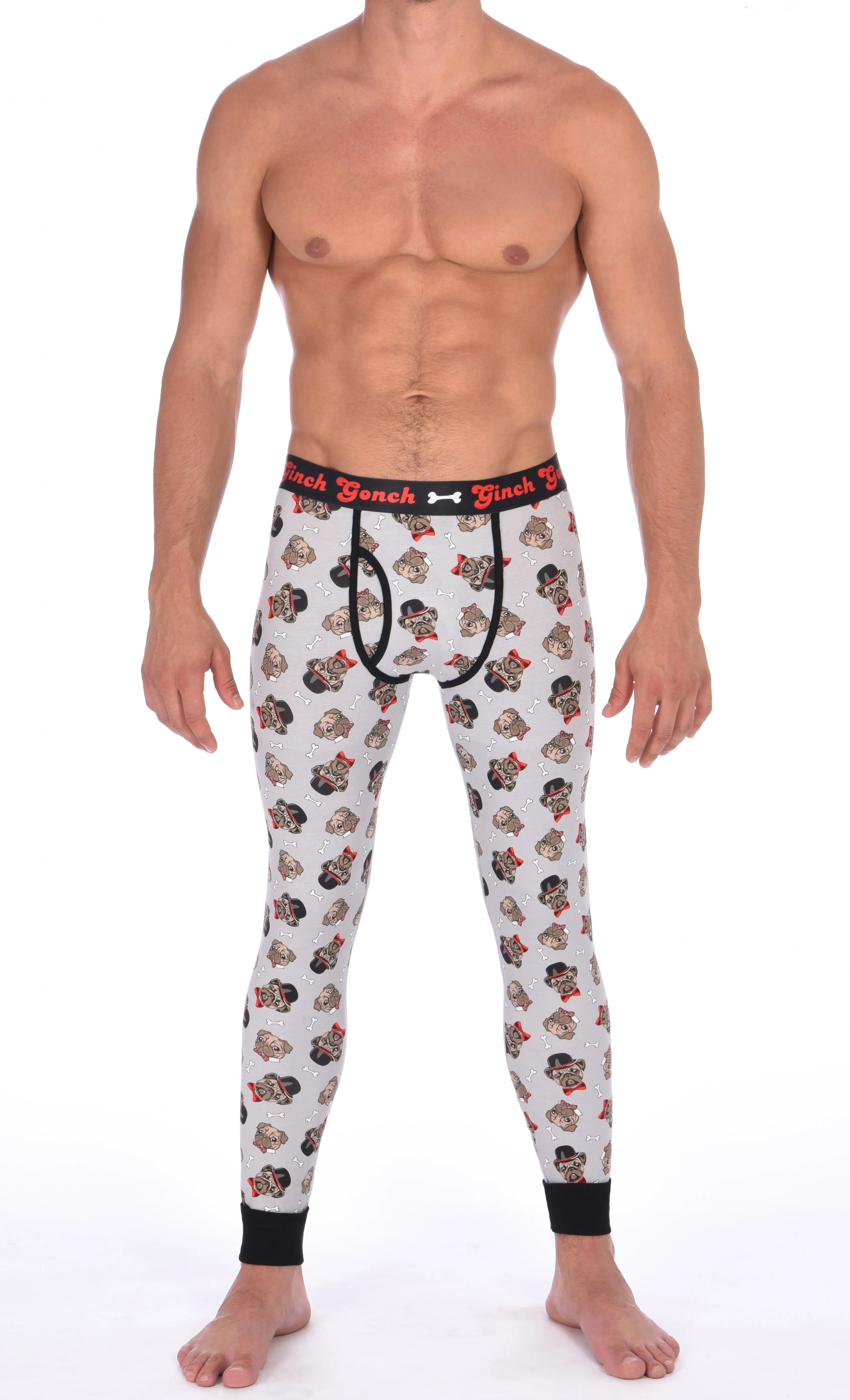 Pug Life Long Johns