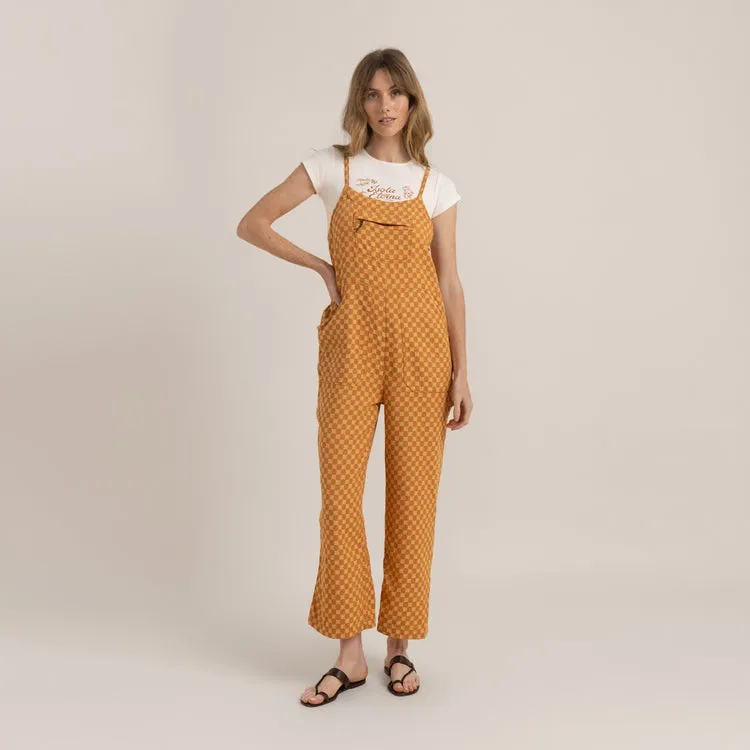 Roark Daytrip Overall Jumpsuit - TOBACCO