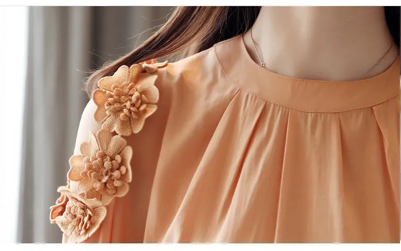 Sleeved Blouse summer women