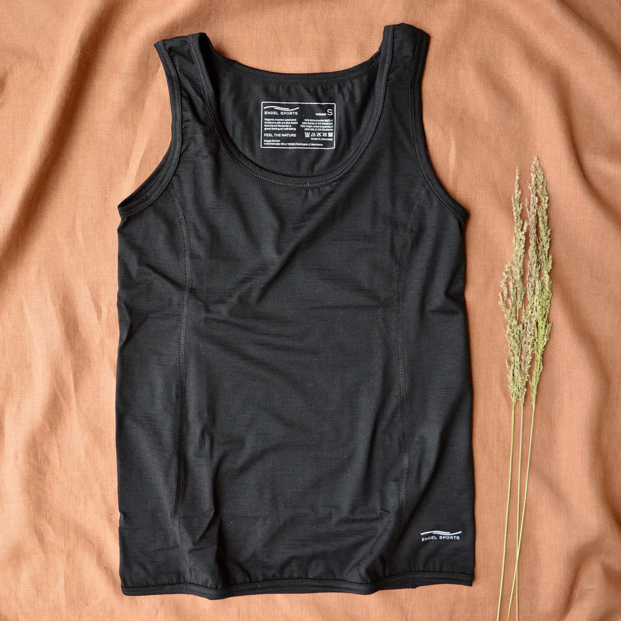 Sleeveless Sports Tank - Organic Merino/Silk (Women’s S-L)