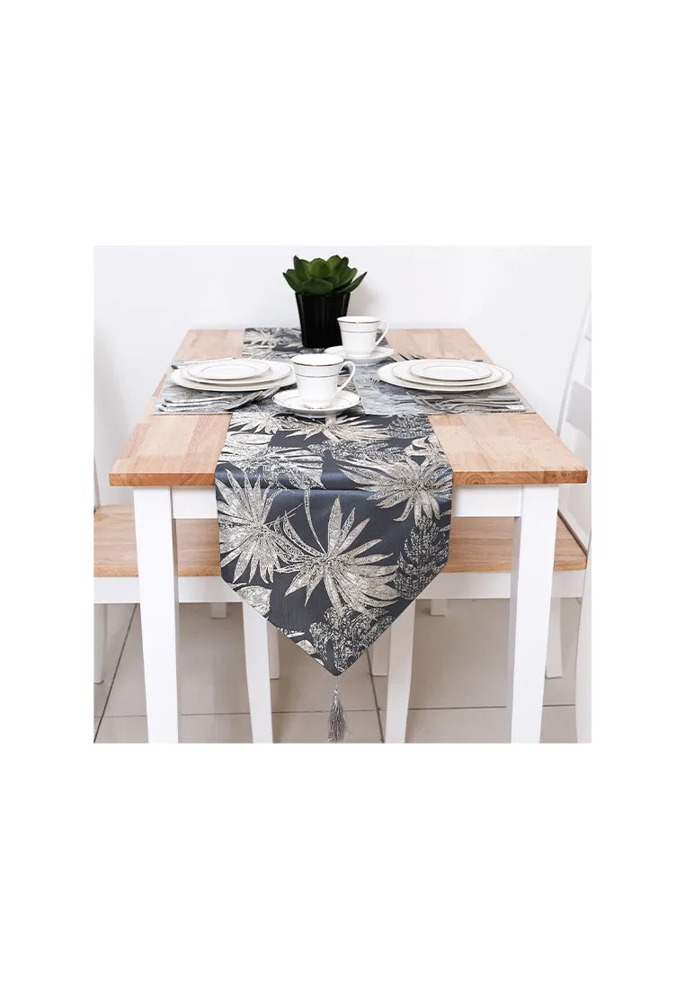 Table Runner Anahaw Leaves Design 33 x 180cm