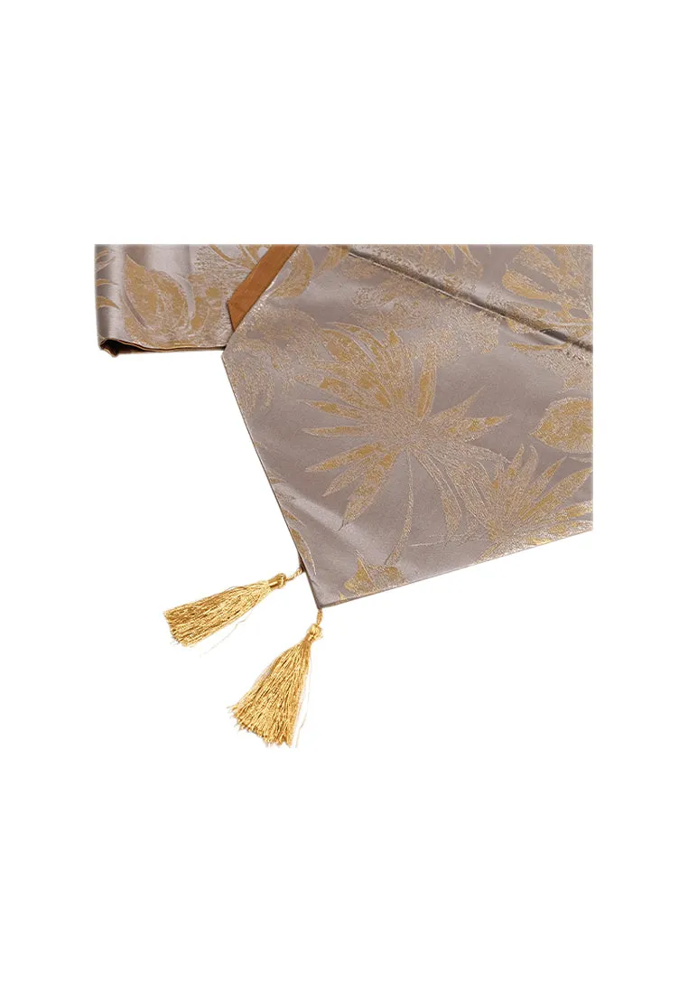 Table Runner Anahaw Leaves Design 33 x 180cm