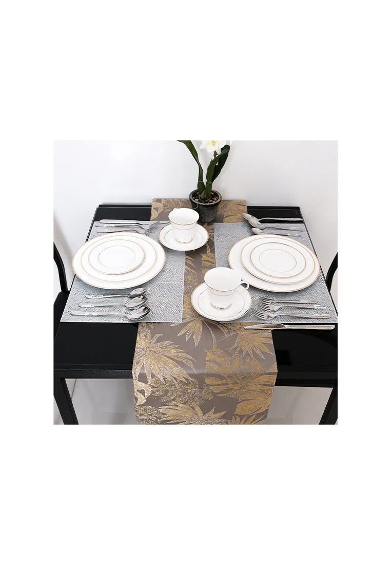 Table Runner Anahaw Leaves Design 33 x 180cm