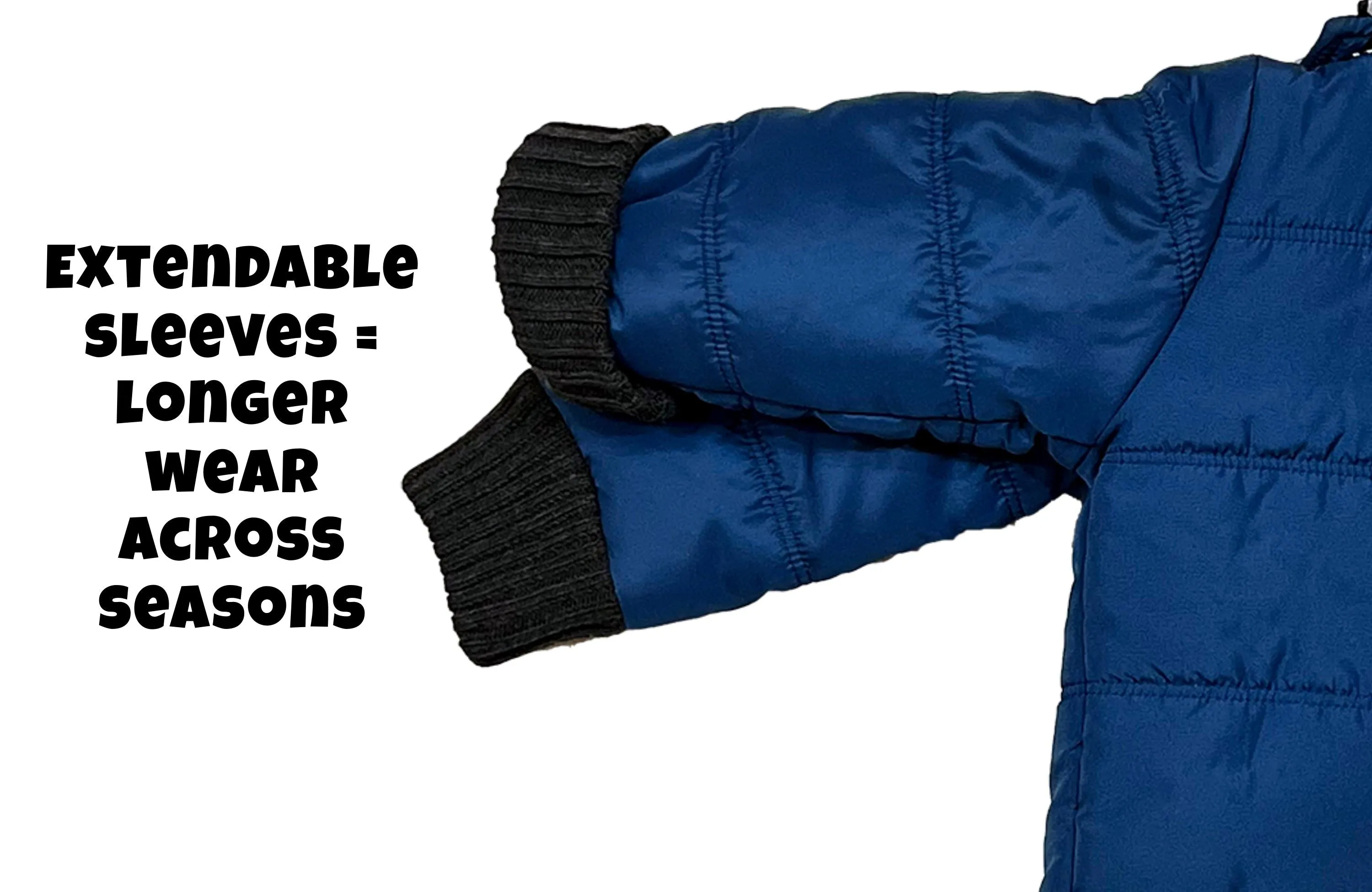 Toasty Car Seat Winter Jacket - Kid, Baby, Toddler Coats