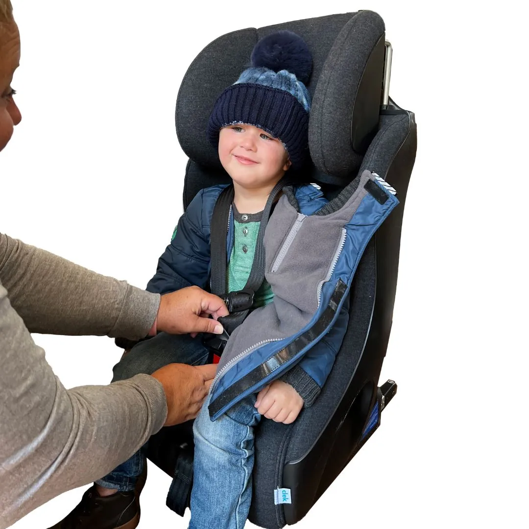 Toasty Car Seat Winter Jacket - Kid, Baby, Toddler Coats