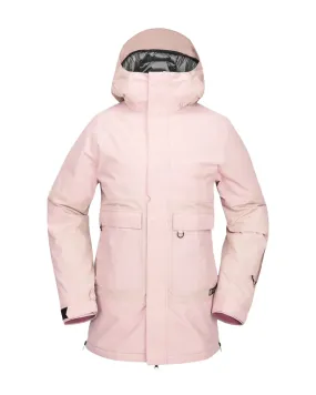 Volcom Women's Paxson 2L Tds Inf Parka Adobe Rose Smp 2025