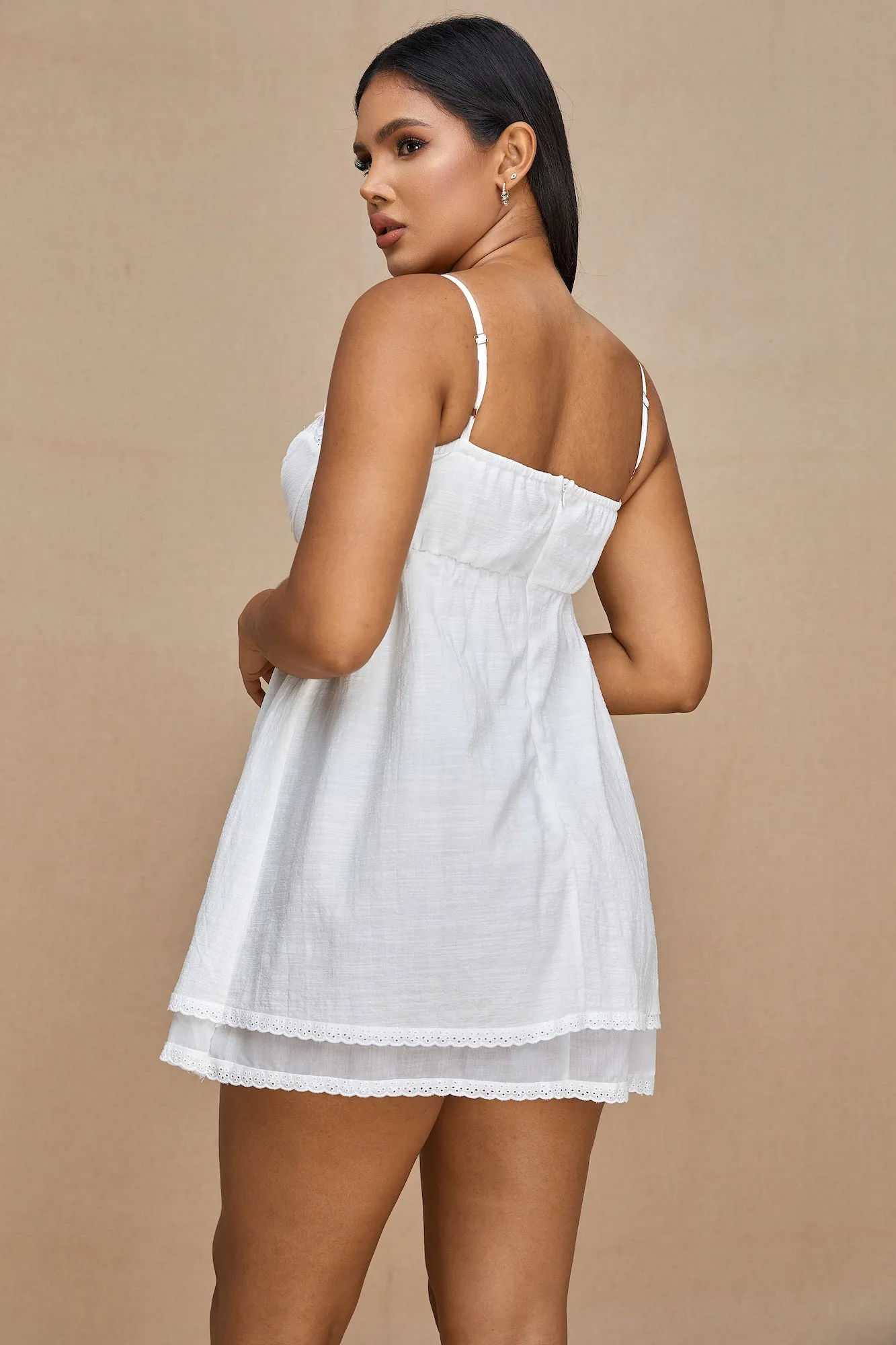 White Babydoll Dress