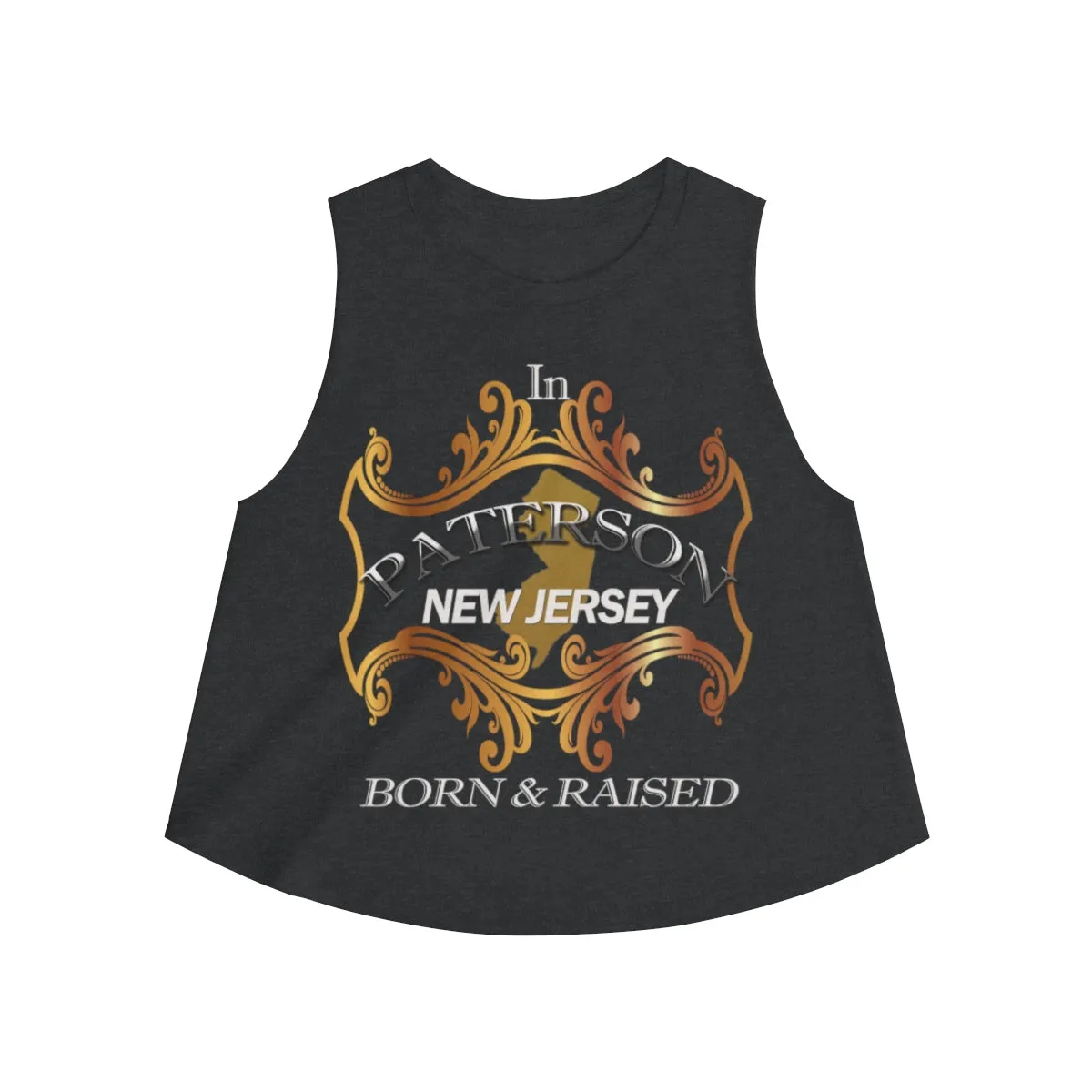 Women's  Born And Raised Crop top 2