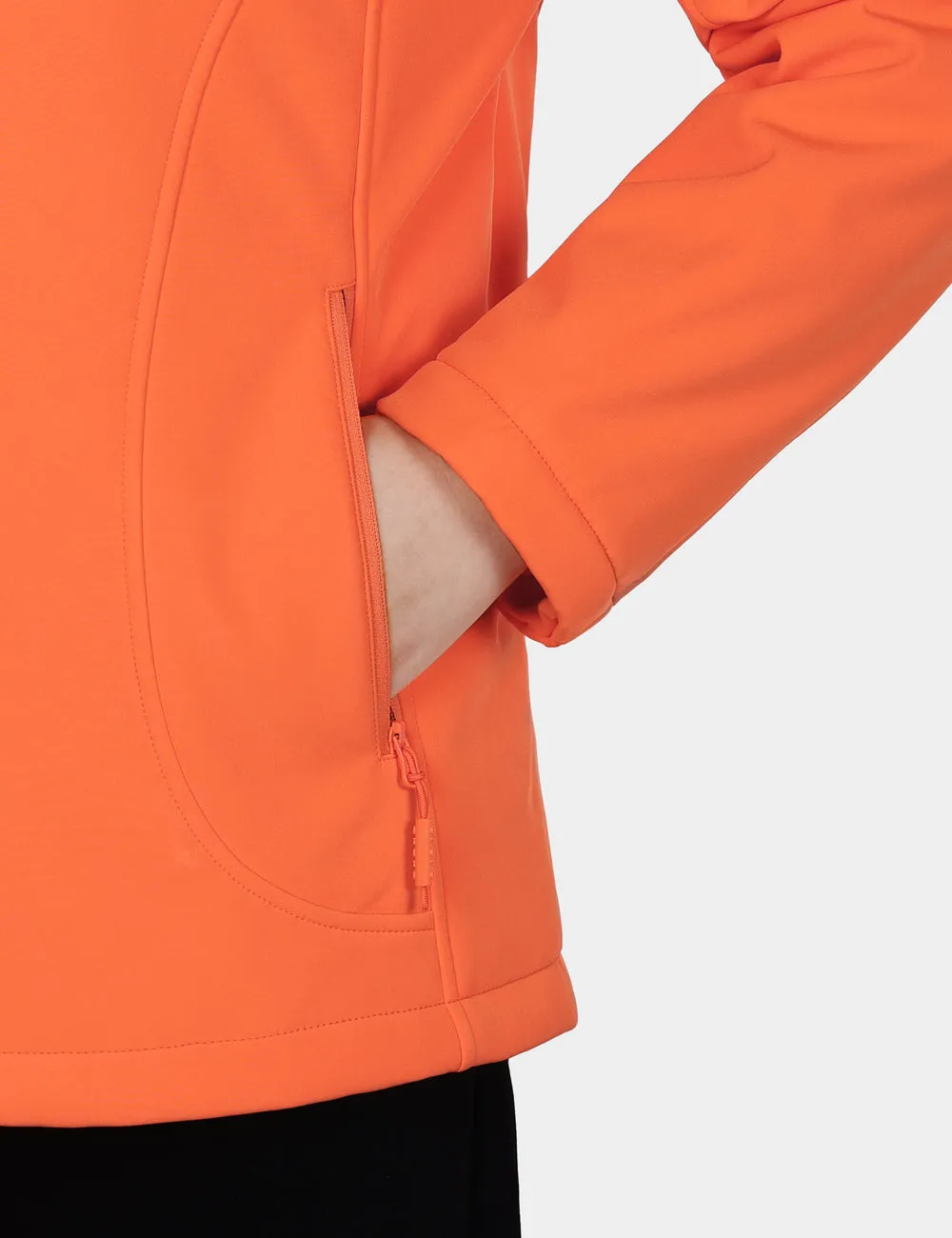 Women's Classic Heated Jacket - Blue/Orange (Apparel Only)